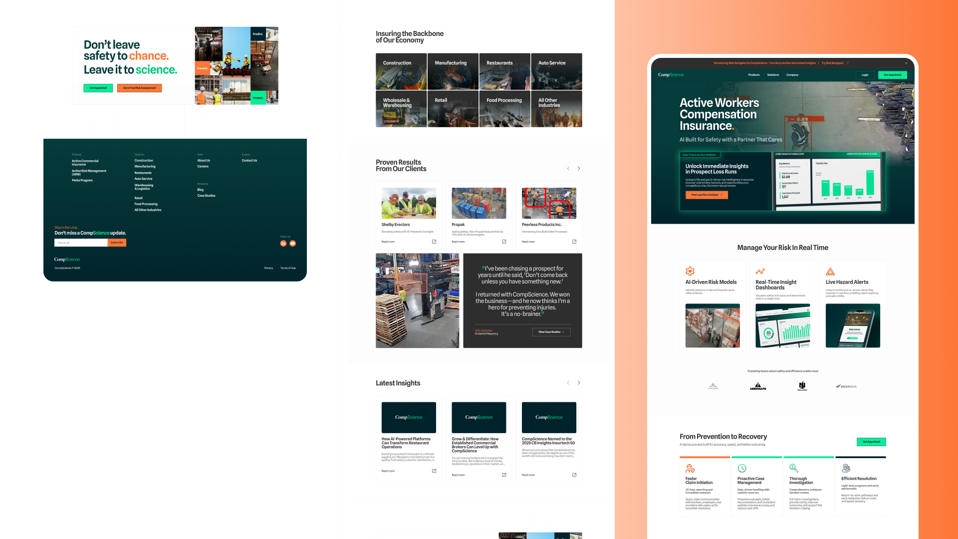 CompScience redesigned site
